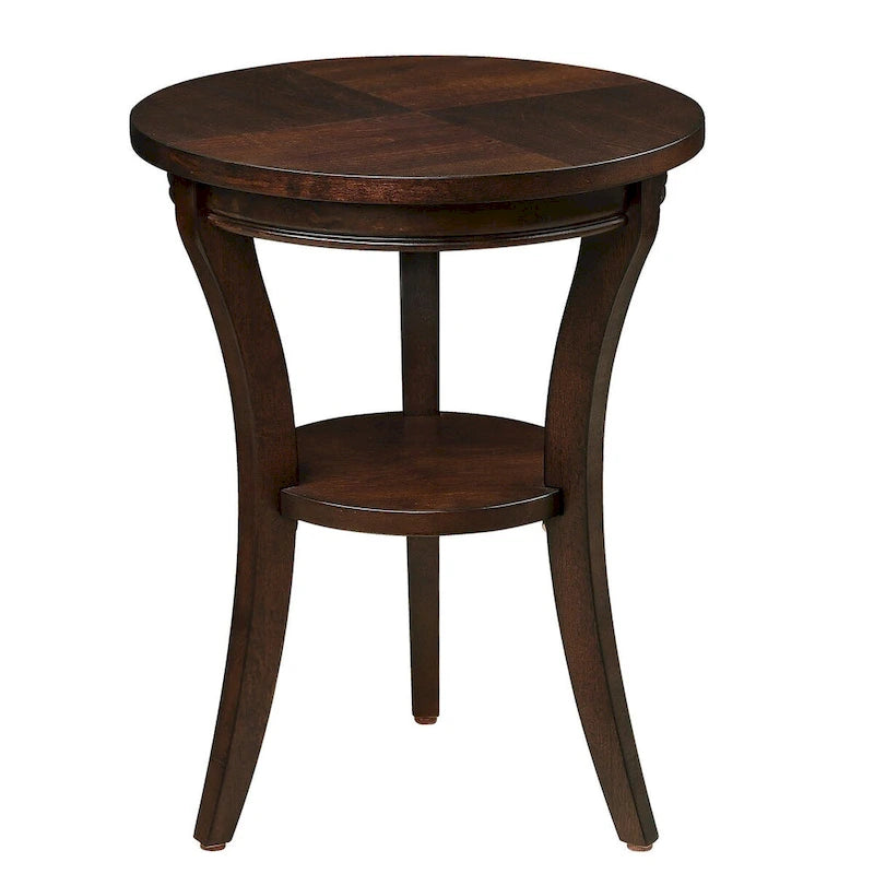Table basse ronde en bois
