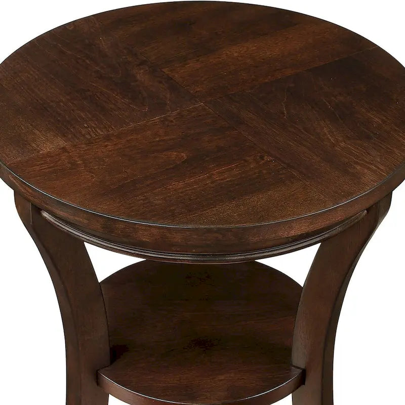 Table basse ronde en bois