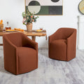 Fauteuil de salle à manger roulant en tissu haute performance
