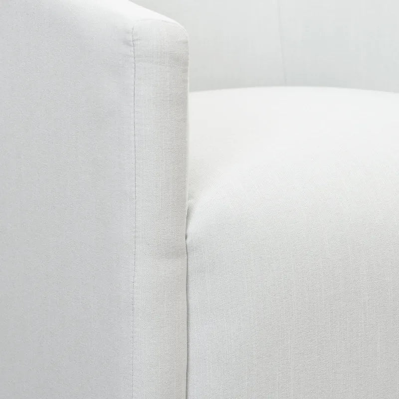 Fauteuil de salle à manger roulant en tissu haute performance