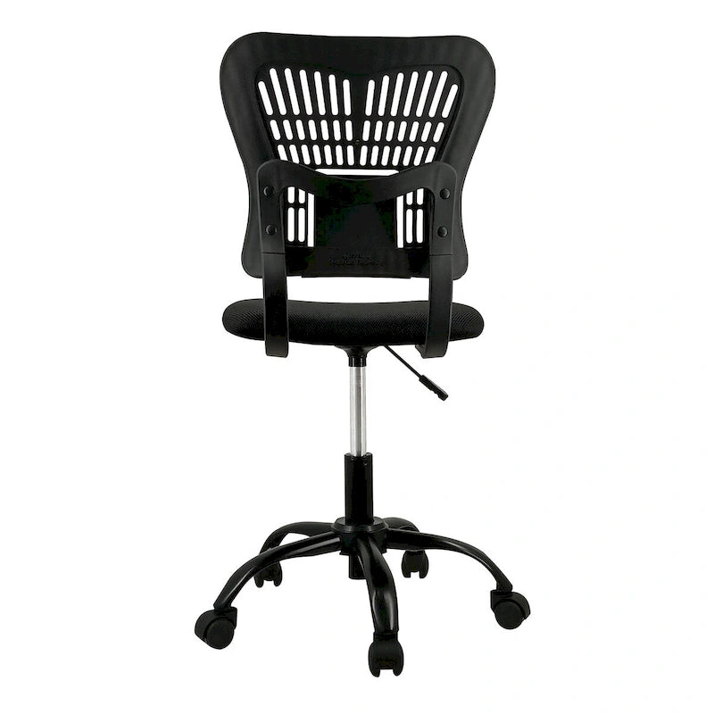 Chaise de bureau sans accoudoirs avec hauteur d'assise réglable