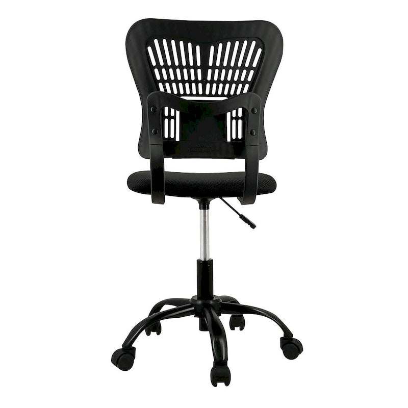 Chaise de bureau sans accoudoirs avec hauteur d'assise réglable