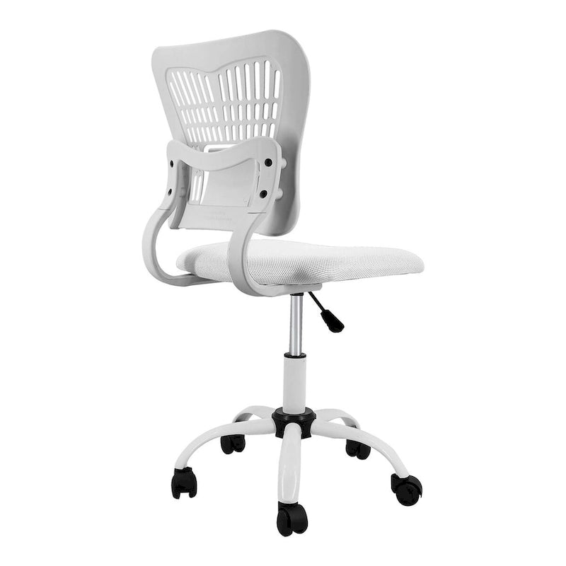 Chaise de bureau sans accoudoirs avec hauteur d'assise réglable